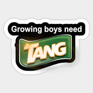 Growing Boys Need Sticker